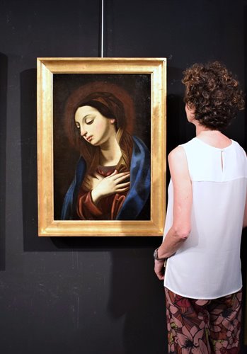 Virgin in prayer - Circle of Guido Reni